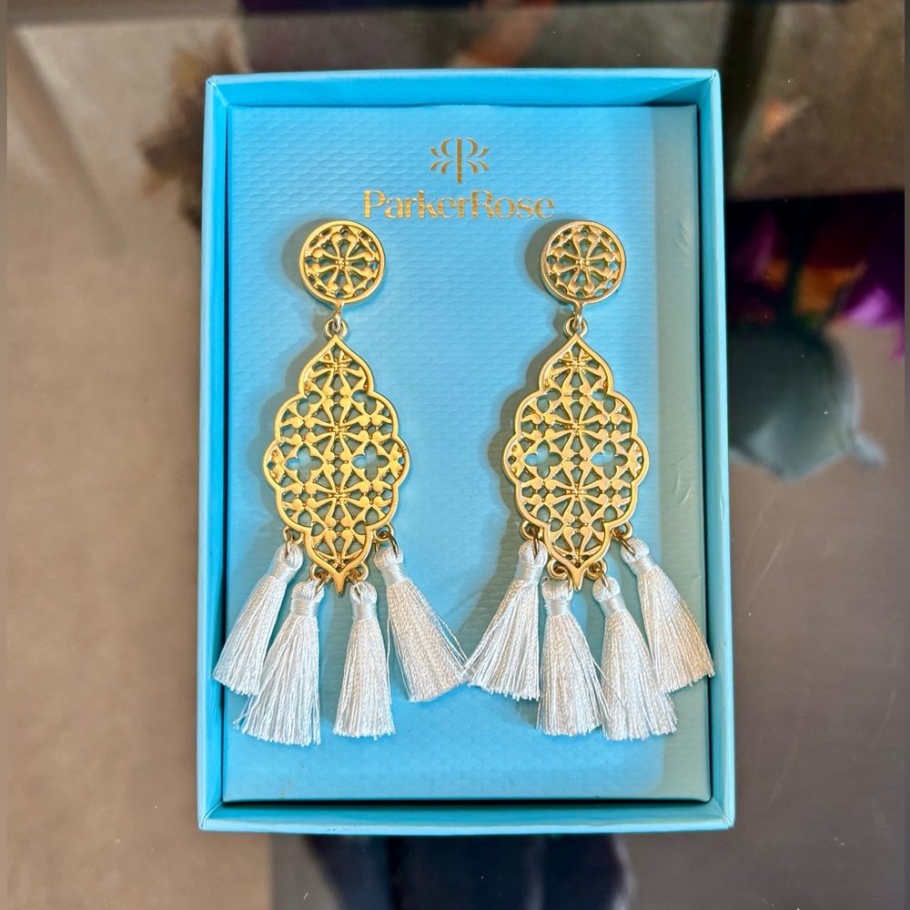 ✨ Chic Gold Bohemian Style Tassel Earrings |